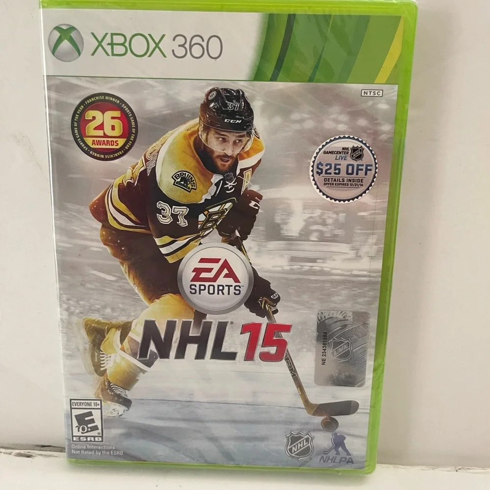 NHL 15 (Microsoft Xbox 360, 2014) New Factory Sealed